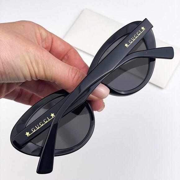 Gucci GG1170S 001 Sunglasses Black Grey Cat Eye Women main image 6